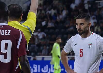 اخراج میلاد محمدی مقابل قطر - پارس فوتبال