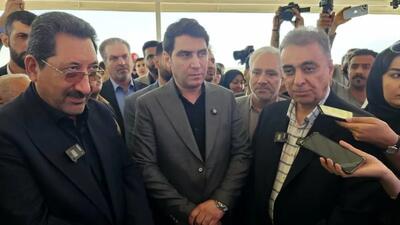 وزیر صمت از پروژه‌های کلیدی فولاد، گندله‌سازی و کنسانتره گروه ومعادن بازدید کرد؛