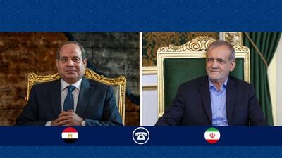 جزئیات گفت‌وگوی پزشکیان با رؤسای جمهور مصر و تونس
