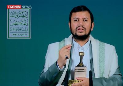انتقاد الحوثی از بی‌عملی مسلمانان در قبال جنایات اسرائیل - تسنیم