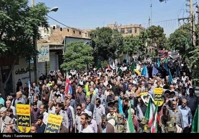 راهپیمایی پرشور سالگرد قیام 15 خرداد در ورامین برگزار شد- عکس صفحه استان تسنیم | Tasnim