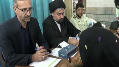 از آزادی زندانی تا توزیع بسته معیشتی در میز خدمت قضایی روستای خیرآباد