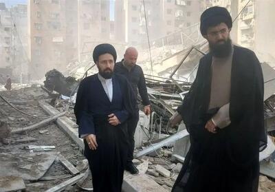سیدعلی خمینی در ضاحیه: اسرائیل دچار جنون شده است