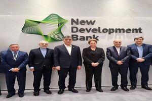 دیدار فرزین با رئیس بانک توسعه نوین بریکس