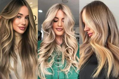 چند رنگ موی قهوه ای و بلوند جذاب(+عکس)
