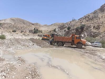 پیشرفت ۴۵ درصدی طرح بهسازی و آسفالت راه روستایی کتج گرک