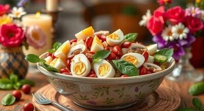 سالادی که هم از خوردنش سیر نمیشی هم سیر میشی!