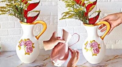استفاده از گچ و مقوا برای ساخت دکوری! (فروش یا تزئین خانه تان بدون پول)