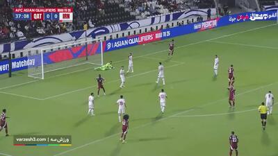ببینید؛ خلاصه بازی قطر 1 - ایران 0 ؛عجب اخراج بدموقعی!