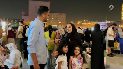 گفت و گو با هواداران ایرانی تیم ملی در قطر