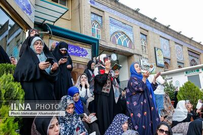 قرائت دعای «عرفه» - امام زاده صالح تهران