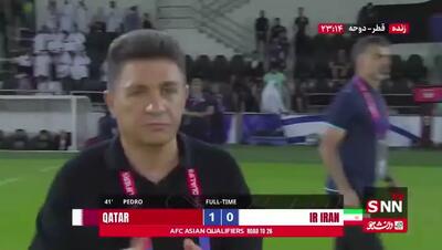 اعتراض شدید بازیکنان تیم ملی به داور عربستانی پس از سوت پایان بازی