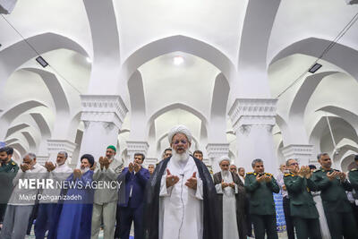 اقامه نماز عید قربان در یزد