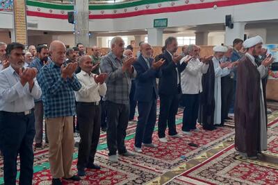 اقامه نماز عید قربان در کاخک