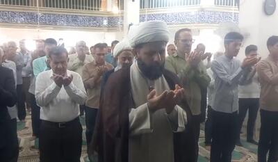 نماز عید قربان در آبدان