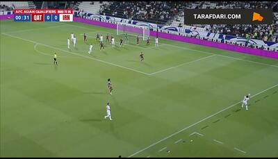 خلاصه بازی قطر ۱-۰ ایران (مقدماتی جام جهانی ۲۰۲۶) - پارس فوتبال