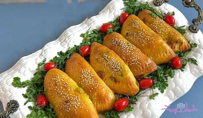 بهترین رسپی پیراشکی گوشت وقارچ همینه+فیلم - سبک ایده آل