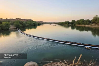 مهار آلودگی رودخانه مارون با اقدام‌ به‌موقع نفت‌خیز جنوب