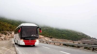 دستگیری راننده اتوبوس فاقد گواهینامه در عنبرآباد