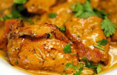 طرز تهیه مرغ با سس بادام هندی