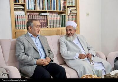 دیدار استاندار خراسان جنوبی با امام جمعه اهل سنت در شهر اسدیه- عکس صفحه استان تسنیم | Tasnim