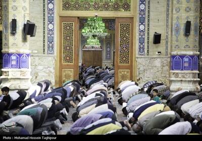 نماز عید قربان در مسجد جمکران- عکس صفحه استان تسنیم | Tasnim