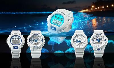 ساعت‌های شب‌تاب G-Shock Sea of Stars کاسیو معرفی شدند