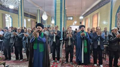 نماز عید سعید قربان در هریس اقامه شد + عکس