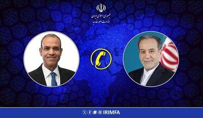 تبادل نظر عراقچی و همتای مصری درخصوص غزه