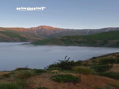 دریایی از ابر در مران استان مازندران