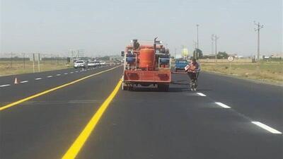 ۹۲ کیلومتر از محورهای مواصلاتی پارس‌آباد مغان خط‌کشی شد