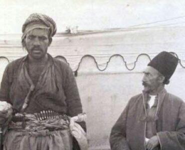 تصویری از یک بادیگارد دوره قاجار