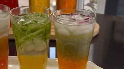 طرز تهیه ۳ تا شربت نوستالژی و آرامش بخش (فیلم)