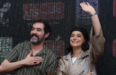 شهاب حسینی و غزل شاکری در اکران مردمی فیلم رها (عکس)