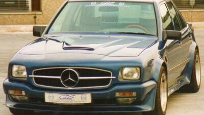 مرسدس بنز W124 از کار دیراین شاخت (عکس)