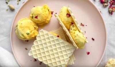 طرز تهیه بستنی حصیری سنتی