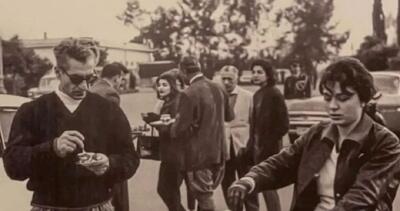 عکسی از اوایل ازدواج شاه و فرح
