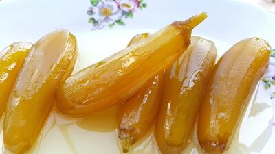 طرز تهیه بادمجان کاراملی / دستور پخت متفاوت بادمجان برای صبحانه