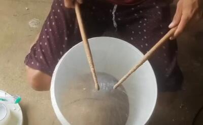 آموزش ساخت طبل با سطل رنگ / با وسایل دور ریختنی طبل بساز