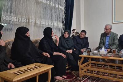 دیدار نمایندگان دولت با خانواده الهه حسین‌نژاد