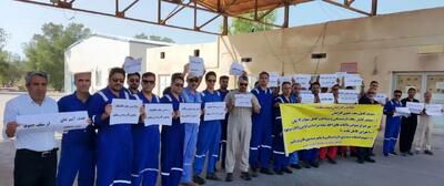 کارگران رسمی نفت شرکت فلات قاره: محدودیت‌های مزدی را بردارید!