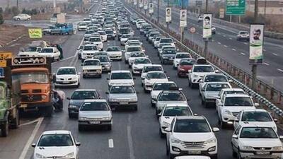 وضعیت امروز تردد در جاده های کشور