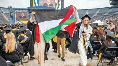 جاسوسی دانشگاه میشیگان از دانشجویان حامی فلسطین!
