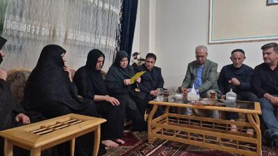 اختصاصی/ دیدار ربیعی و مهاجرانی با خانواده الهه حسین نژاد+تصاویر