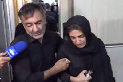 فیلم/ حضور خانواده مرحومه  الهه حسین‌نژاد  در پلیس آگاهی تهران