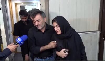 حضور خانواده الهه حسین نژاد در آگاهی +ببینید