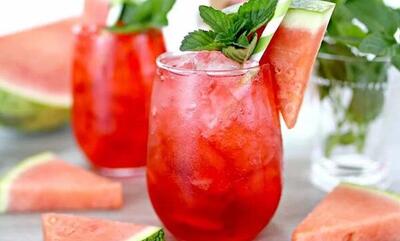 طرز تهیه موهیتو هندوانه خوشمزه + فیلم - سبک ایده آل