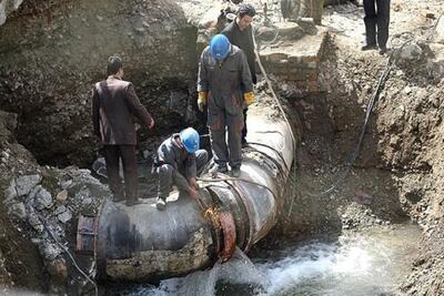 شکستگی خط انتقال، آب ۵۸ روستای معمولان پلدختر را قطع کرد