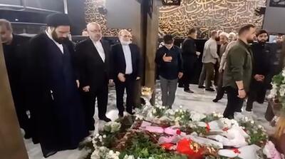 تصاویر سید علی خمینی در نقطه حساس بیروت