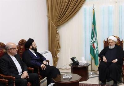 دیدار یادگار امام(ره) با نایب رئیس مجلس اعلای شیعیان لبنان - تسنیم